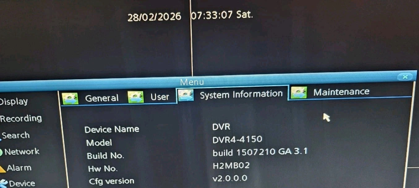 Swann DVR4-4150 4-Channel Digital Video Recorder