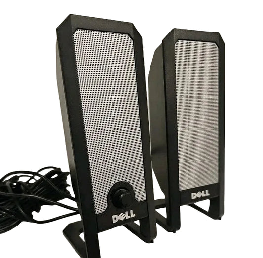 Dell A225 USB Multimedia Computer HQ Speaker System Pair - Black
