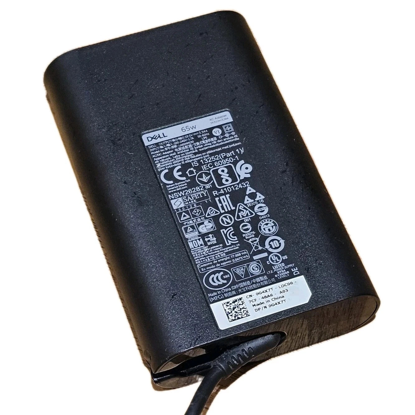 Dell Original Power Adapter 19.5V 3.34A 65W