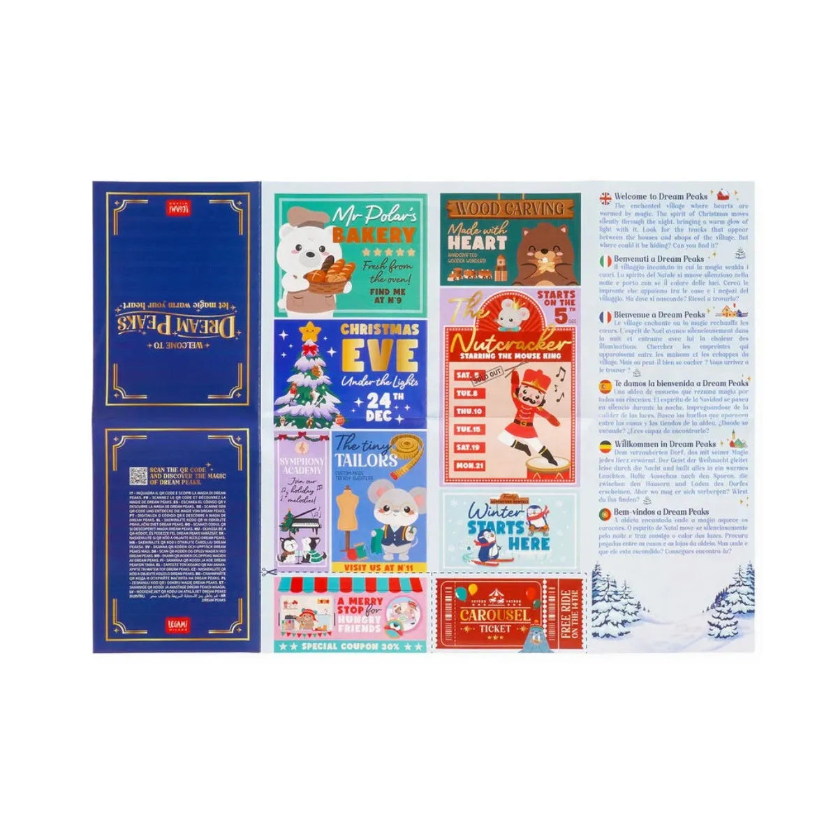 Legami 2026 Dream Peaks Advent Calendar Limited Edition
