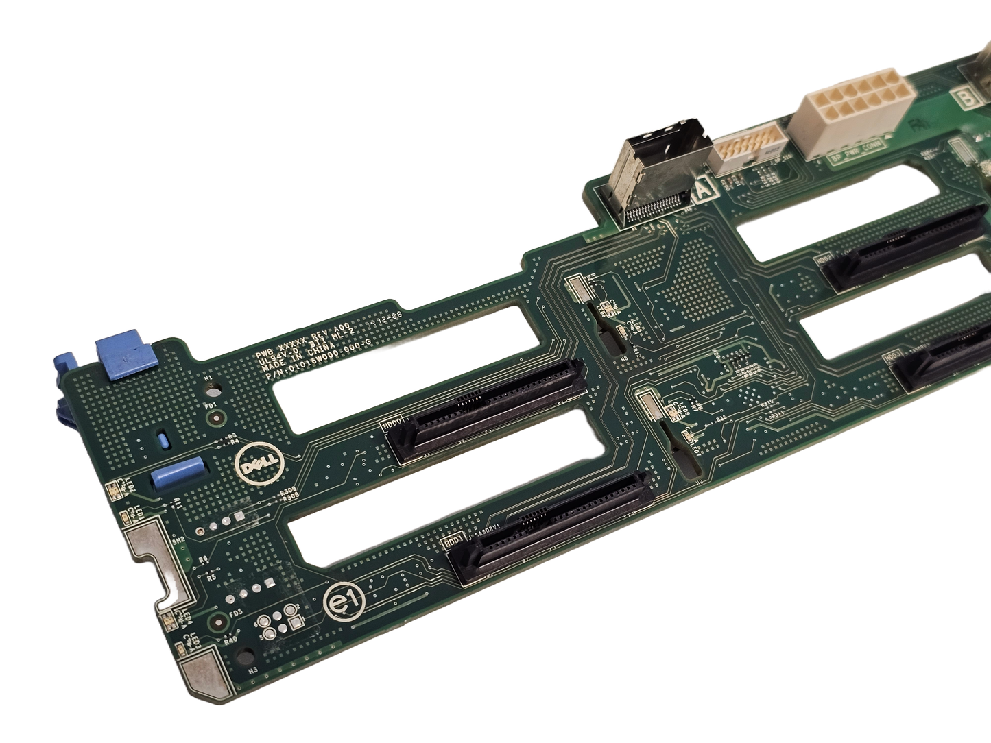 Dell PowerEdge R520 Server 8x 3.5 in LFF Hard Drive Backplane Board 0XP569 XP569