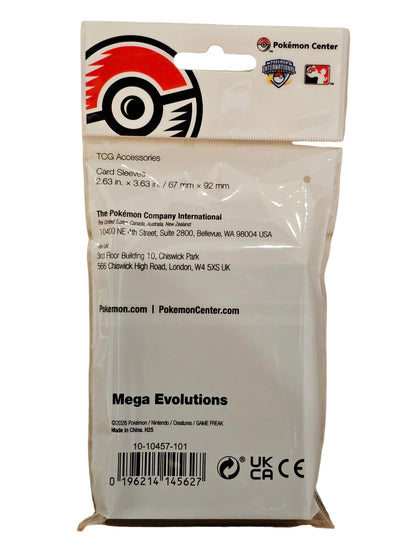 Pokémon Center packaging with logo on a tiled wall background