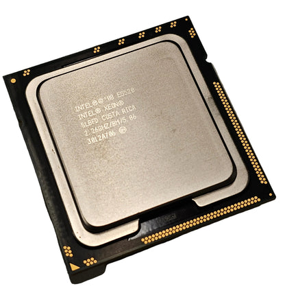 Computer processor on a gray background