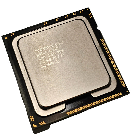 Computer processor on a gray background