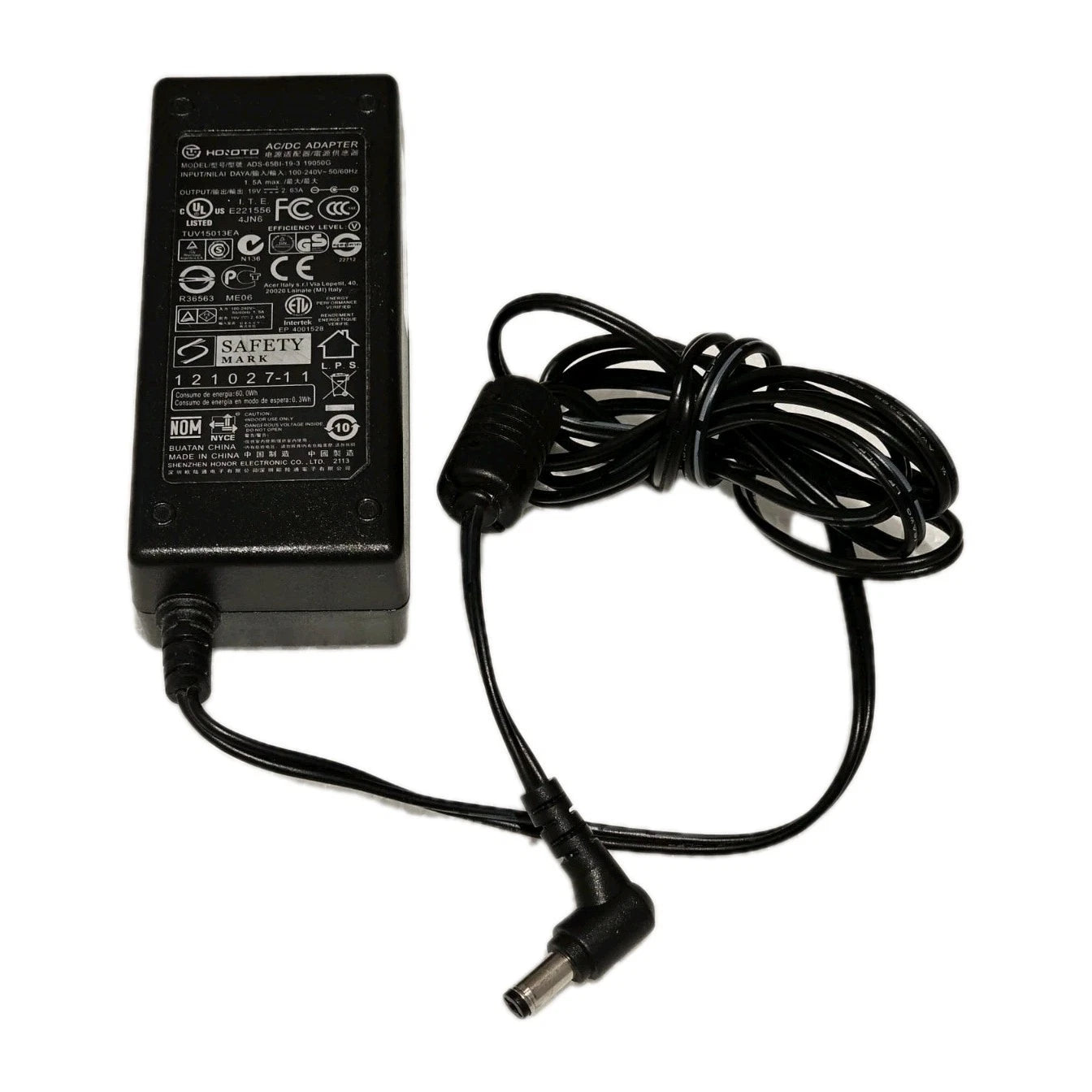 Genuine HONOTO ADS-65BI-19-3 19V, 2.63A, AC Adapter Power Supply Charger