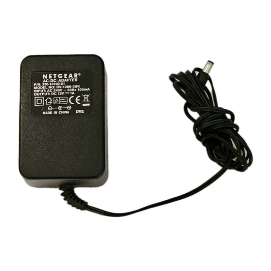 NETGEAR AC/DC ADAPTER DV-1280-3UK 12V 1A