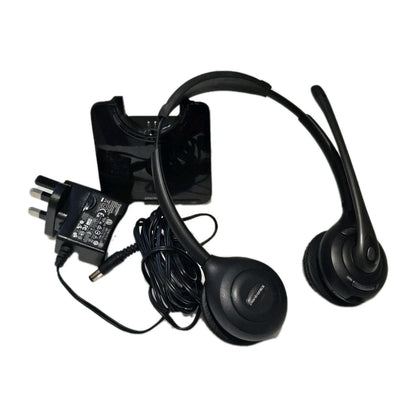 Plantronics CS520 Wireless Headset System (C052) | Binaural + Base + Power