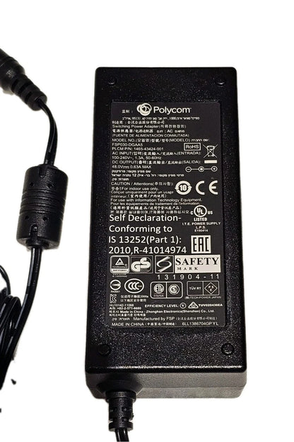 ORIGINAL Polycom FSP 48.0V 0.63A FSP030-DGAA5 AC Adapter