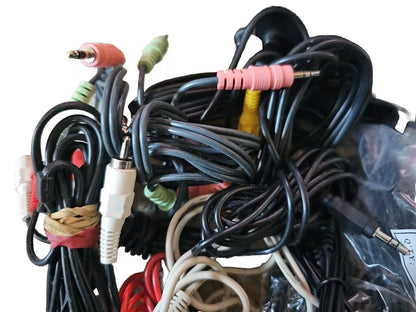 AV Cables Scart Audio cables audio extensions Random Sizes x 44