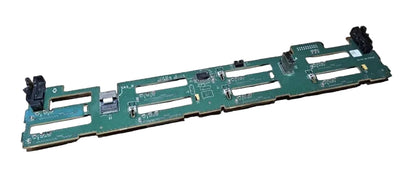 Computer motherboard on a black background