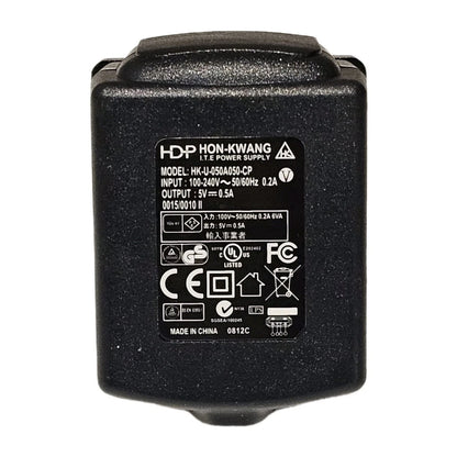 Hon-kwang HK-U-050A050-CP 5V Adapter Power Supply Charger - USB