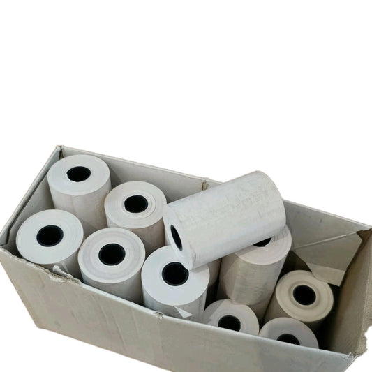 White Thermal Till Roll 57x38x12mm (Pack of 18) THM573812