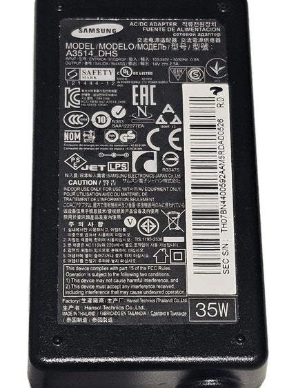 SAMSUNG ADAPTER 14V 2.5 AMP