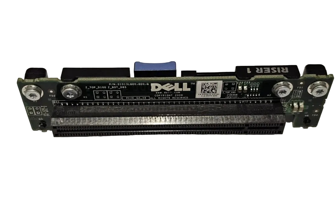 Dell computer riser card on a white background