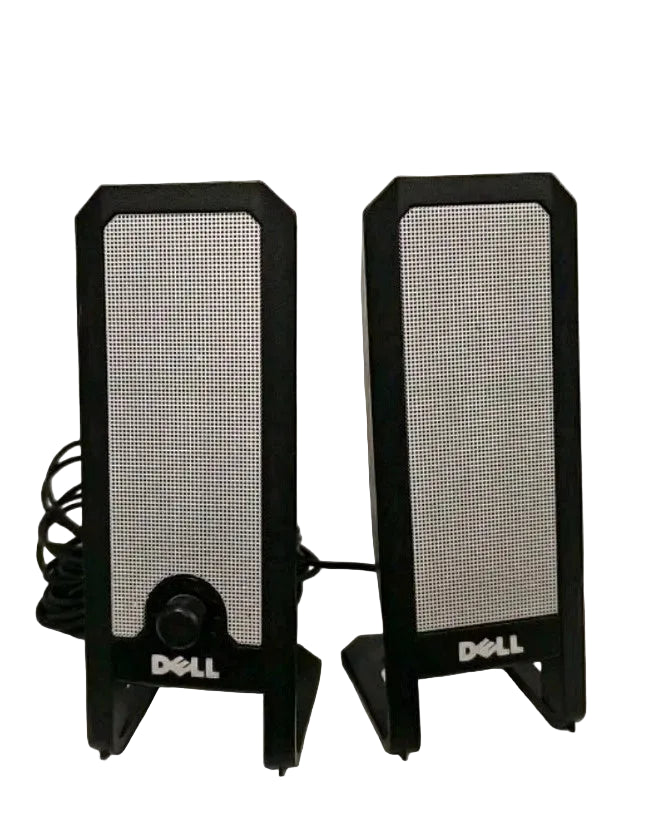Dell A225 USB Multimedia Computer HQ Speaker System Pair - Black