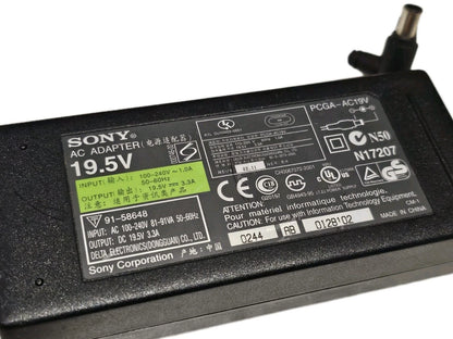 Genuine Sony VGP-AC19V10 Power Supply Adapter 19.5V 4.7A For Laptop