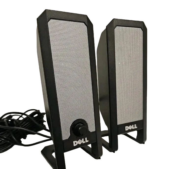 Dell A225 USB Multimedia Computer HQ Speaker System Pair - Black