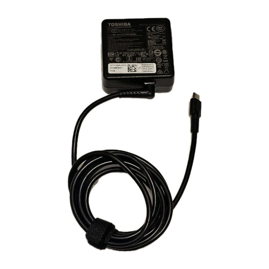 Genuine Toshiba AC Power Supply Adapter OEM Charger TYPE-C PA5279E-1AC3