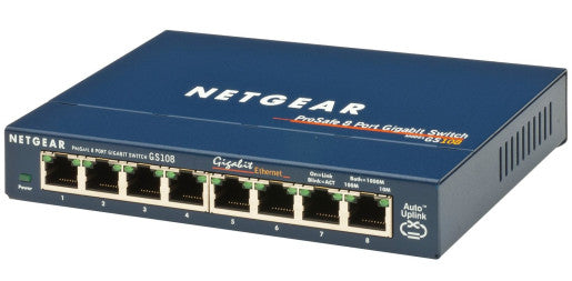 Netgear 8 Port Full duplex - GS108UK