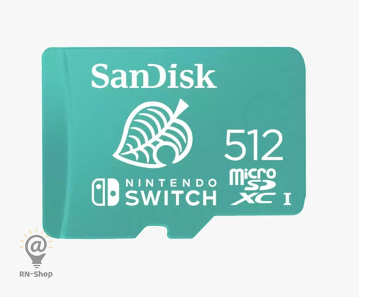 Sandisk - 512Gb Memory Cards For Nintendo Switch Sdsqxao-512G-Gnczn Card